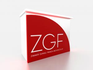 MOD-1556C Tradeshow Display Counter with Charging Ports -- Image 1